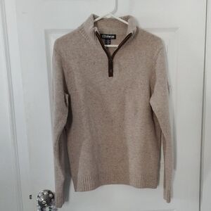 Vintage 90's Sherpa Men's Beige Sweater